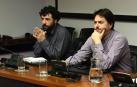 Por la izda.: Javier Zardoya Illana y Pablo Mendívil Pérez de Ciriza.