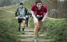 Fotos de la carrera celebrada en las laderas en torno a los depósitos de agua de Burlada, así como las de Beloso Alto y un tramo del Paseo del Arga.