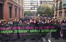 Las madres navarras se manifiestan en Pamplona por la devolución del IRPF
