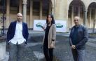 Martin Ibarra, Isabel Berruezo y Roberto Pérez Elorza en la presentación del I Concurso de diseño de energía sostenible