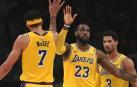 Los Lakers y los Warriors vencen sin concesiones