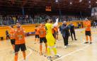 Los jugadores del Aspil Vidal celebran la victoria y el pase a cuartos.