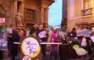 Concentración de la PAH en Pamplona para pedir una "vivienda digna".