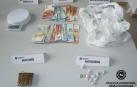 Desmantelado un punto de venta de heroína y hachís en la Txantrea