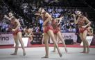 Los clubes se han exhibido en el primer pase en el Navarra Arena.
