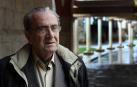 El escritor Daniel Bidaurreta esta semana en Huarte, donde reside.