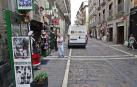 Detenido por pegar patadas y enfrentarse a transeúntes en la Estafeta