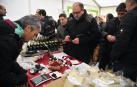 La localidad navarra acogió este domingo, 16 de diciembre, la jornada dedicada a este preciado alimento con su correspondiente feria gastronómica.