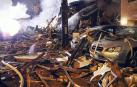 La explosión ha destruido por completo el edificio donde se encontraba el restaurante