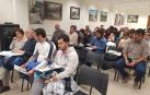 Asambleístas de la Mancomunidad Ribera Alta en el momento de la sesión.