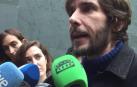 Mikel Buil, tras su expulsión del grupo parlamentario de Podemos-Orain Bai