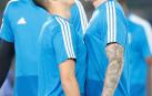 Lucas Vázquez y Kroos, durante el entrenamiento de este viernes.