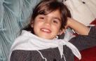 Amaia Romero, de niña, vestida de casera.