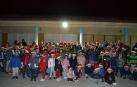 Los alumnos de la escuela de música anticiparon la Navidad con una ronda de villancicos del pasado día 18 en la que recorrieron el casco urbano.