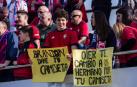 La marea roja no falló en Reus y apoyó a Osasuna hasta el triunfo