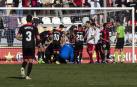 Imágenes del encuentro de la jornada 19 disputado en el Municipal de Reus y que finalizó con triunfo rojillo con un gol de Juan Villar.