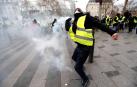 Este sábado, 8 de diciembre de 2018, los chalecos amarillos volvieron a manifestarse en París contra las políticas del presidente, Emmanuel Macron.