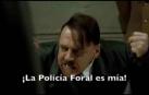 Archivan el caso de un vídeo que comparaba un sindicato de Policía Foral con Hitler