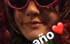 Amaia Romero, con un disfraz de Nochevieja.