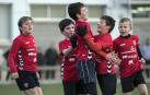 Encuentros disputados de la jornada del 2 de enero del campeonato en las instalaciones de Tajonar.