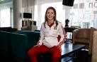 Ana Etayo, con la selección.