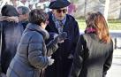 Políticos, familiares y amigos despiden en Pamplona a Joaquín Gortari