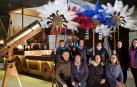 Sartaguda sorprende con seis abanicos para los Reyes Magos