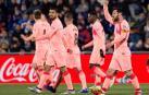 Messi y Luis Suárez dan una victoria sin brillo al Barcelona en Getafe