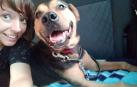 Bosco, el perro con una gran sonrisa
