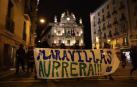 La Asamblea del Gaztetxe Maravillas se moviliza en el centro de Pamplona