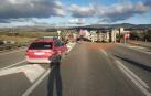 Vuelca un tractor en la NA-122 sin causar heridos en Cárcar