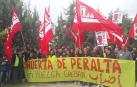 Un 80% de los trabajadores de Huerta de Peralta secundan la huelga