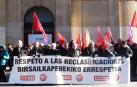 CC OO y UGT protestan contra el reparto de fondos adicionales