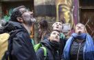 La actividad la dirigió la arquitecta Catalina Pollak con el fin de estudiar los balcones como espacios que entablan relaciones