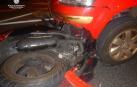 Herido en Pamplona un joven que conducía un ciclomotor al sufrir un accidente