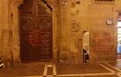 PNV condena las pintadas en su sede de Pamplona tras la actuación Rozalejo