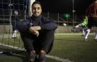 El centrocampista del Burladés Pablo García tuvo que ejercer de portero ante el Valle de Egüés desde el minuto 81 y no encajó gol.