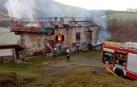 Un incendio destruye un caserío en Erratzu (Baztan) sin causar heridos