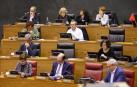 Pleno del Parlamento de Navarra.