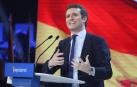 Pablo Casado interviene ante la Convención Nacional del PP.