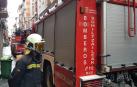 Dos personas intoxicadas en el incendio de una vivienda en Pamplona