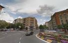 Herida grave una mujer de 65 años tras ser atropellada en la plaza de Merindades