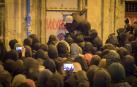 Manifestación en Pamplona en apoyo al gaztetxe Maravillas