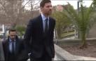 Xabi Alonso llega a la Audiencia Provincial