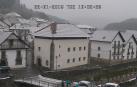 La nieve comienza a cuajar en Navarra y por la tarde se prevé que llegue a Pamplona