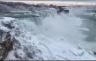 Las cataratas del Niágara se congelan