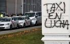 Los taxistas de Madrid perseveran en sus paros mientras que en Barcelona ya trabajan