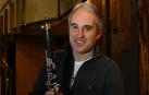 Jorge Nagore Urriza, retratado con su clarinete.