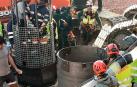 Ejecutan una microvoladura al toparse con roca en la galería para buscar a Julen