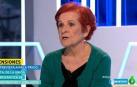 Paca Tricio, presidenta de la Unión Democrática de Pensionistas, en el programa 'El Objetivo' de 'La Sexta'.